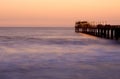 Famous jetty in Swakopmund, northwestern Namibia