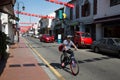 Famous Jonker Street in Chinatown in Malacca