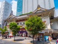 Famous Kabuki-za theater in Tokyo Ginza - TOKYO, JAPAN - JUNE 12, 2018