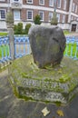 Famous king pronounciation stone in Kingston, London