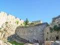 The famous Knights Grand Master Palace in Rhodes Greece Royalty Free Stock Photo