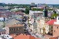 Famous Krakowskie Przedmiescie street in Lublin, Poland