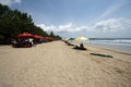 Famous kuta beach Bali Indonesia
