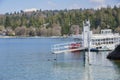 The famous Lake arrowhead Royalty Free Stock Photo