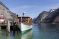 Famous lake Koenigssee in Bavaria