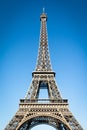 Famous landark - Eiffel tower in Paris France