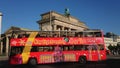 Famous landmark in Berlin - The Brandenburg Gate called Brandenburger Tor - CITY OF BERLIN, GERMANY - MAY 21, 2018 Royalty Free Stock Photo