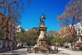 Ibiza statue of war hero General Joaquin Vara de Rey y Rubio