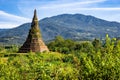 Famous landmark called That Foun in Xiangkhouang province, Laos