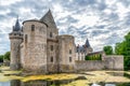 A famous landmark Chateau Sully-sur-Loire beautiful medieval castle in France