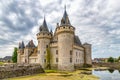 A famous landmark Chateau Sully-sur-Loire beautiful medieval castle in France