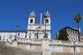 Famous landmark spanish steps piazza spagna rome itally