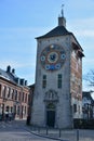 Famous landmarks Belgium: Zimmer Tower. Royalty Free Stock Photo
