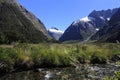 Famous landscape ,fiordland national park