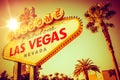 Famous Las Vegas Nevada Royalty Free Stock Photo