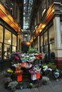 Famous Leadenhall Market, London, England Royalty Free Stock Photo