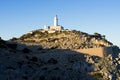 Famous lighthouse of Formentor, Mallorca, Spain Royalty Free Stock Photo