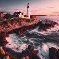 Famous lighthouse in Portland Maine, Portland Head Light