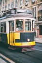 Famous Lisbon tram.