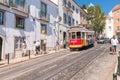 Famous Lisbon tram number 28