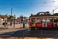 The famous Lisbon trams