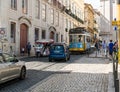 The famous Lisbon trams