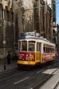 The famous Lisbon trams