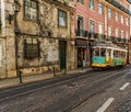 The famous Lisbon trams