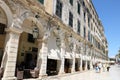 Famous Liston street in Corfu Town Greece