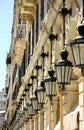 Famous Liston street in Corfu Town (Greece)