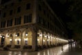 Famous Liston street in Corfu Town Greece