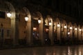 Famous Liston street in Corfu Town Greece