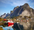 Famous Lofoten, Norway Landscape, Nordland