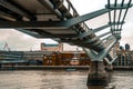 The famous London Millennium Footbridge