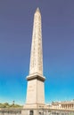 The famous Luxor obelisk , Paris, France.