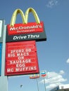 Mac donalds restaurant are allover the world Royalty Free Stock Photo