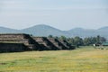 Famous and majestuous Mexican archaeological site