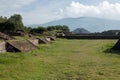 Famous and majestuous Mexican archaeological site