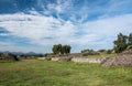 Famous and majestuous Mexican archaeological site