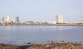 The famous Marine Drive of Mumbai,India.