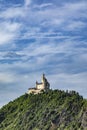 Famous Marksburg in the Rhine valley Royalty Free Stock Photo