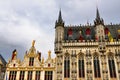 Burg Square, Bruges, Belgium Royalty Free Stock Photo