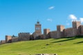 The famous medieval city wall of Avila Royalty Free Stock Photo