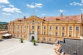 Famous Melk Abbey on Danube river in lower Austria