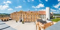 Famous Melk Abbey on Danube river in lower Austria