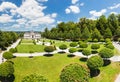 Famous Melk Abbey garden pavilion in lower Austria