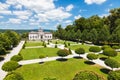 Famous Melk Abbey garden pavilion in lower Austria