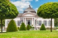 Famous Melk Abbey garden pavilion in lower Austria