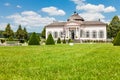 Famous Melk Abbey garden pavilion in lower Austria