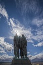 The Commando Memorial at Spean Bridge in the Highlands of Scotland